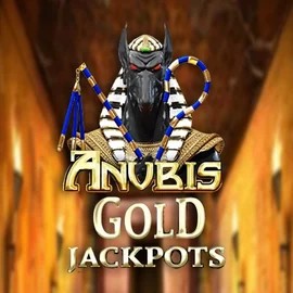 Anubis Gold Jackpots logo by Inspired Gaming at Spinsino Casino