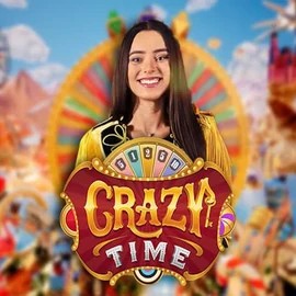 Enjoy Crazy Time by Evolution – logo hosted on spinsinoo.com