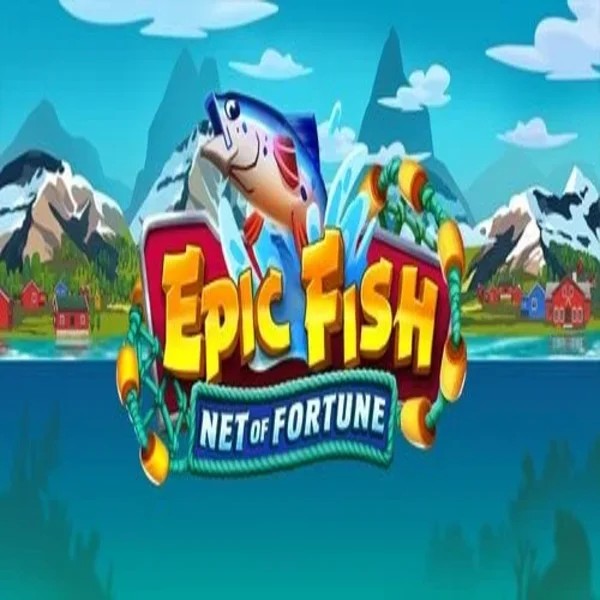 Epic Fish Net of Fortune slot logo by Quickspin at Spinsino Casino