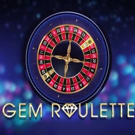Gem Roulette slot visual from iSoftBet available on spinsinoo.com