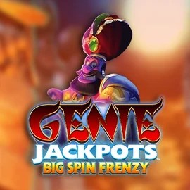 Genie Jackpots: Big Spin Frenzy slot visual from Blueprint Gaming available on spinsinoo.com
