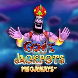 Genie Jackpots Megaways casino game by Blueprint Gaming – featured logo at Spinsino Casino