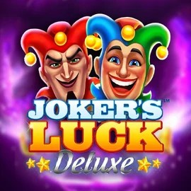 Jokers Luck Deluxe slot logo by Skywind Group at Spinsino Casino