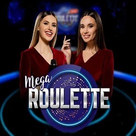 Mega Roulette logo by Pragmatic Play Spinsino Casino