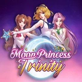 Moon Princess Trinity slot visual from Play'n GO available on spinsinoo.com