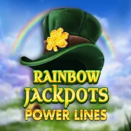 Rainbow Jackpots Power Lines logo by Red Tiger Gaming Spinsino Casino