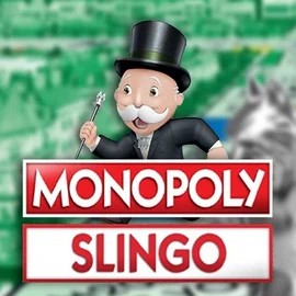 Slingo Monopoly online game logo by Gaming Realms on spinsinoo.com