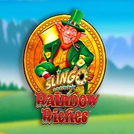 Slingo Rainbow Riches by Gaming Realms, showcased at spinsinoo.com – game logo