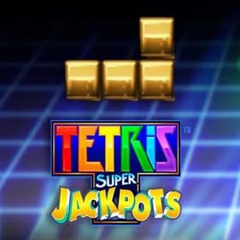 Jackpots logo of Tetris Super Jackpots from WMS at Spinsino Casino