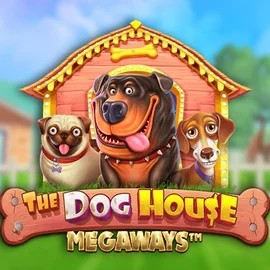 The Dog House Megaways logo by Pragmatic Play at Spinsino Casino