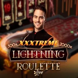 XXXtreme Lightning Roulette slot icon by Evolution, available at Spinsino Casino